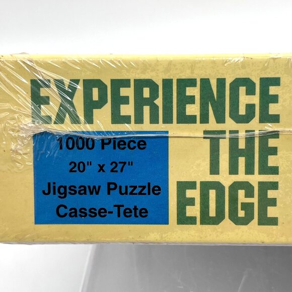 Experience The Edge 1000 Piece Jigsaw Puzzle 20"X27" Patchwork By Barbara Henba - Picture 8 of 12
